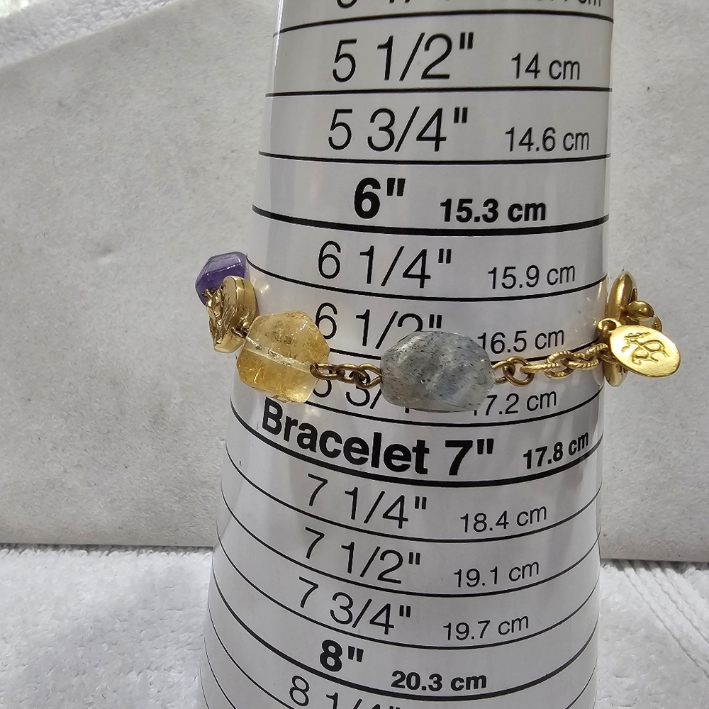 Brooks Brothers Genuine Gemstone Bracelet - Picture 12 of 13